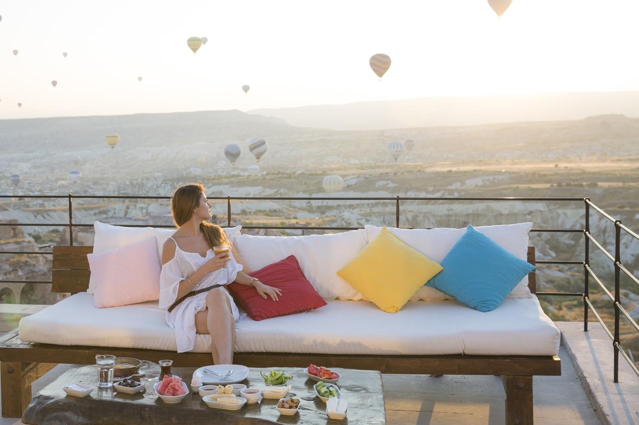Helike Cave Suites Uchisar Luaran gambar